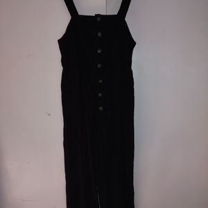 Black overalls
